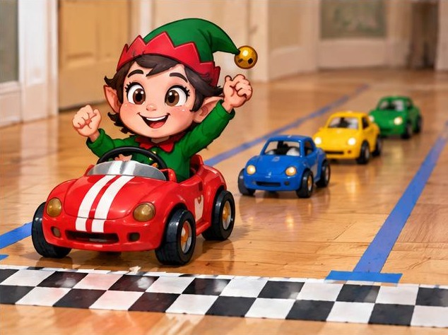 Picture guide: Grand Prix Car Race elf idea