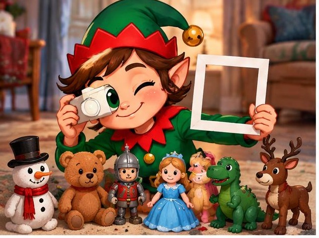 Picture guide: Elf Photo Shoot elf idea